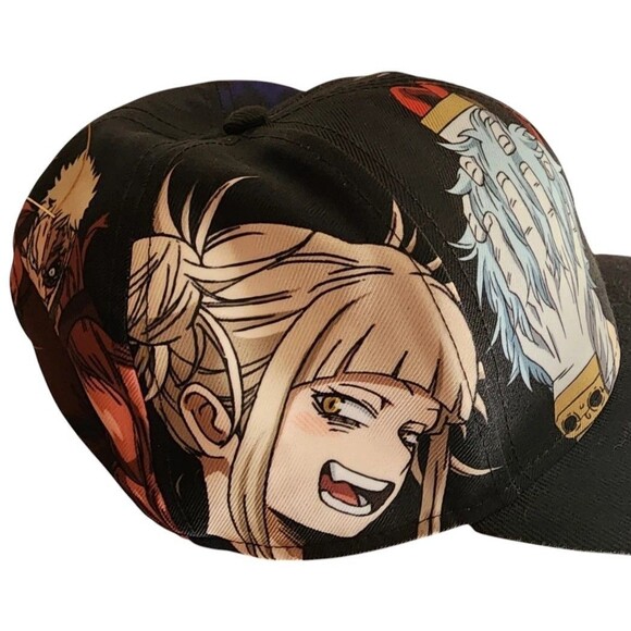Bioworld Anime League Of Villains Precurve Snapback Hat My hero Academia - Picture 3 of 8